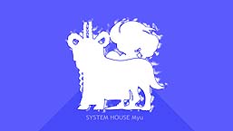 壁紙ワイドミュウシルエットサムネイル